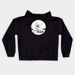 Vegan power Kids Hoodie